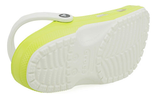 Crocs Classic Glow In The Dark Lima Brilla En La Oscuridad 5