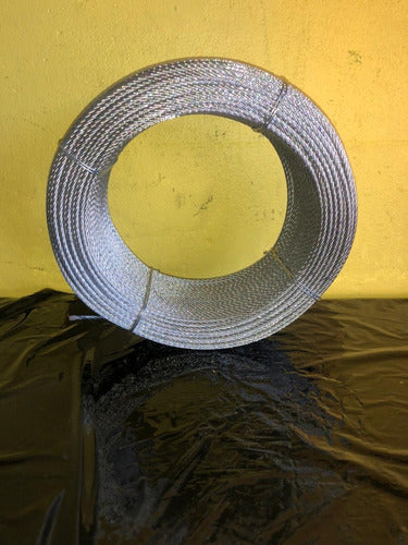 Mitre Galvanized Steel Cable 6x7+1 2.5mm Roll 100 Meters 3