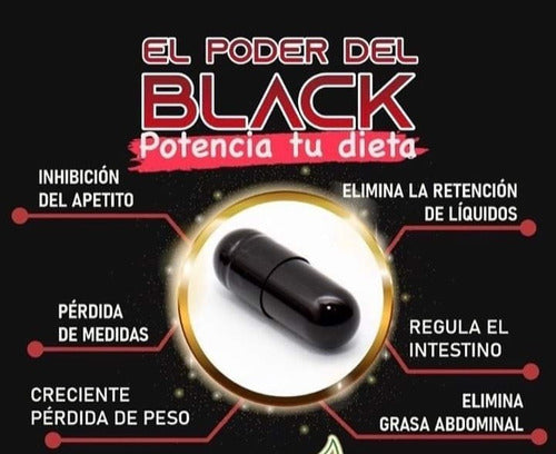 Lipo Redux Liporedux Black Adelgazante Natural 0