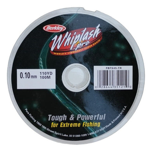 Berkley Multifilamento Whiplash 100mts Para Pejerrey 0