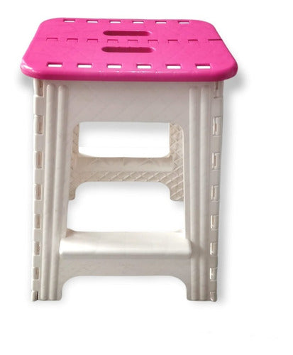 Folding Plastic High Bench Reinforced Colors 37