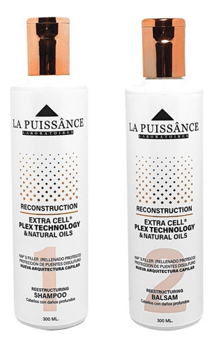 La Puissance Kit Shampoo + Conditioner x 300ml Repair 0