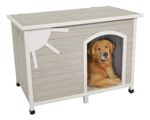 Midwest Homes for Pets Eillo Folding Outdoor Wood Dog House 0