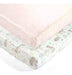 Lush Decor Baby Pixie Fox Micro Mink Pack of 2 Crib Sheets 1