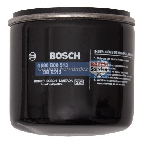 Bosch Oil Filter Renault Clio Mio 1.2 16V 2012 2013 2014 1