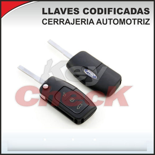 Original Ford Fiesta Ecosport Kinetic Key Remote Control Copy 2