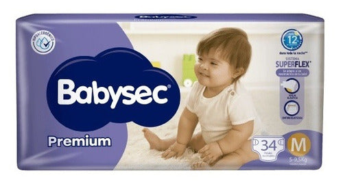 Babysec Premium Hiper Talle M X 34 Uds. 0