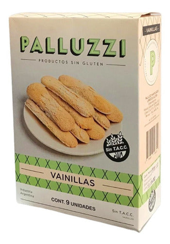 Palluzzi Vanilla Biscuits 150g Gluten-Free Celiac Friendly 0