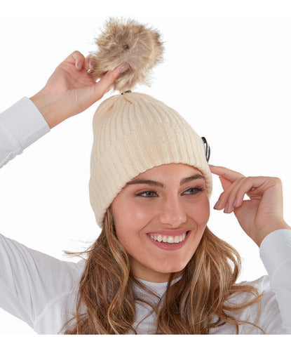 Montagne Women's Wool Beanie Hat - Karoline 5