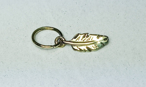 Custom Silver Feather Piercing 2 4