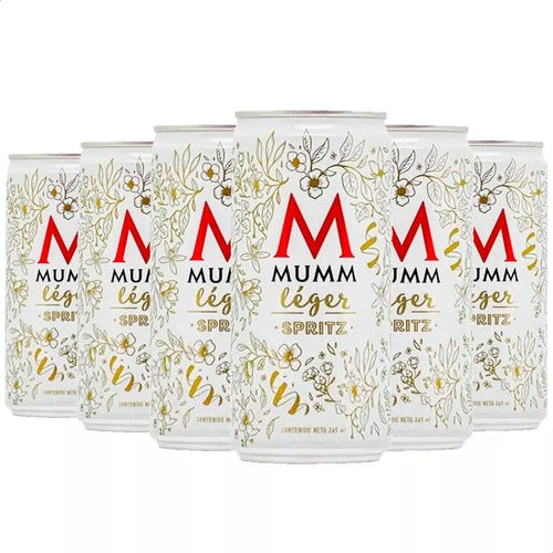 Mumm Champagne Leger Spritz - Pack of 6 Cans 0