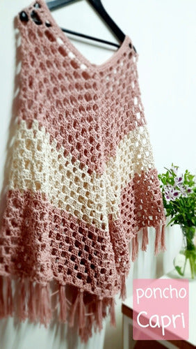 Budaladeco Crochet Shoulder Poncho 0