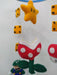 Handcrafted Felt Mario Baby Crib Mobile + Gift !!! 5