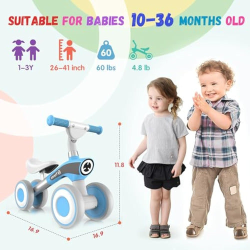 Yoyuto Baby Balance Bike for 1 Year Olds 2