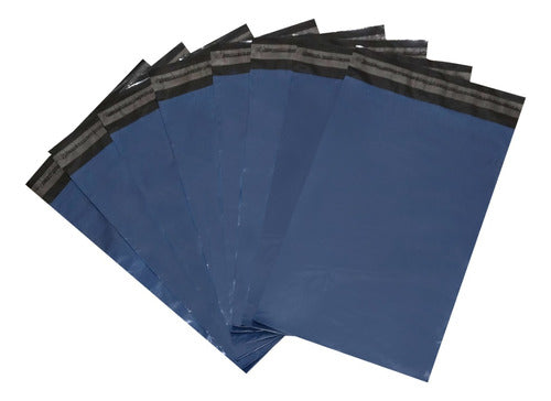 100 Blue Trilayer Ecommerce Bags 20x32 Shipping 2