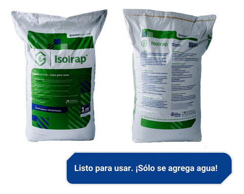 Isolrap Contrapiso Ultraliviano Aislante Térmico X 20 Kg 1