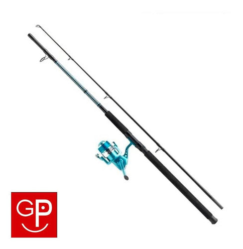 Mitchell Caña De Pescar+reel GT Pro 2.1m G P 1