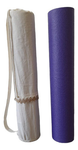 Mat de Yoga Colchoneta Mat 4mm Más Bolso 0