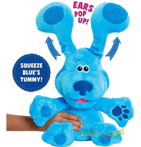 Blue's Clues Barking Peek a Boo Plush with Sound and Movement 10