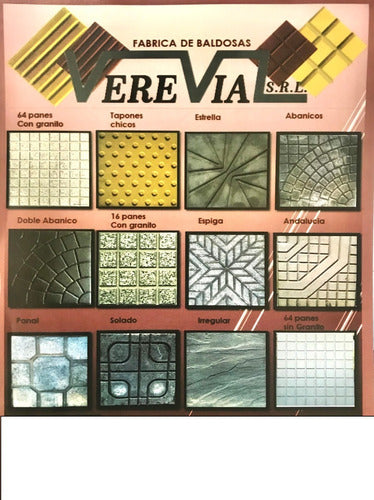 High Traffic Paver Tiles / Pavers / Mosaics / Sidewalk / Exterior Factory 5