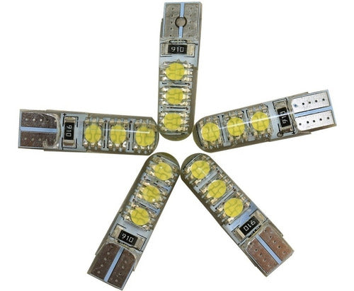 Candy_Ho LED Position Light T10 6SMD Canbus Powerful Siliconized 5