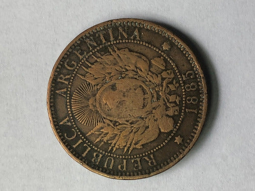 Robmar-f1-argentina-2 Centavo De Patacon De Año 1885-oferta 0