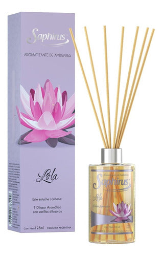 Saphirus Aromatic Diffuser with Reeds Pack of 3 Units 11