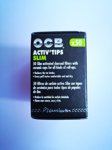 OCB Active Charcoal Filters X50 Slim OCB Units 5