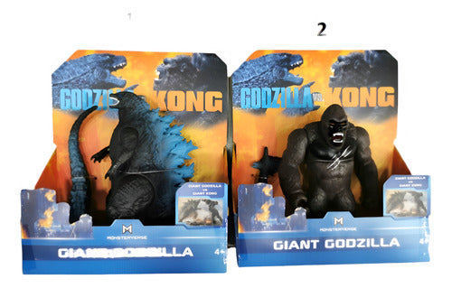 Muñecos Godzilla Vs King Kong Precio X 2 Unidades 0