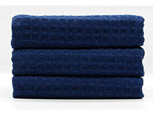 Verasong Waffle Weave Kitchen Towels - Thick Microfiber Drying Cloths 1