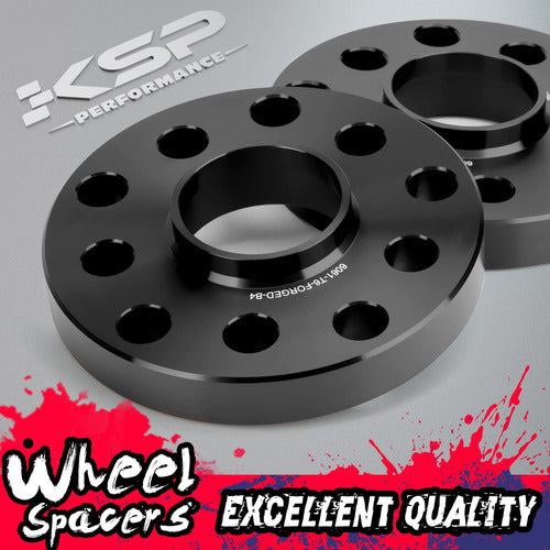 KSP PERFORMANCE 5 X 100 Wheel Spacers, 2 Spacers 4