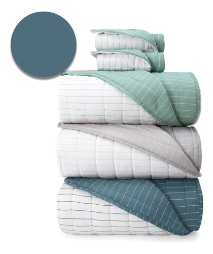 Palette Set Cubrecama Birmania + Queen Size Pillowcase 2 ½ Pl 3