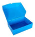 SM Cajas Plastica Oficio X 5 Unidades Azul De Archivo Lomo 12cm 2