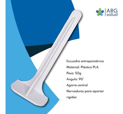 ARG Salud Anthropometric Square for Stadiometer Altimeter 1