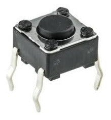 Quiwi Tact Switch 6x6x4.3mm 4 Pins TS043C - Pack of 50 1