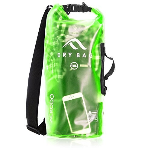 Nuevo Acrodo Waterproof Dry Bag Transparente Fresh Green 10 0