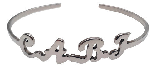 Personalized Semi Slave Bracelet - Surgical Steel 2