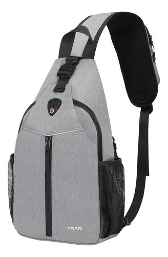 Mosiso Sling Backpack Travel Hiking Daypack, Bandolera Bando 0