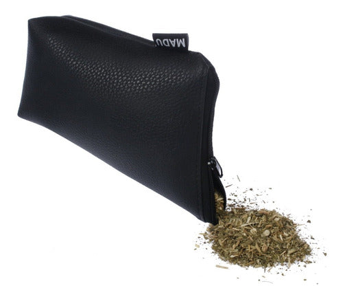 Madu Eco-Leather Yerba Mate Holder - Yerbera Cuero Ecologico Estuche Para Yerba Mate Madu 1