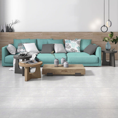 Ceramica Gris Revestimiento Piso Pared 45x45 Modelo 45808 2