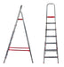 Lüsqtoff Lightweight Aluminum Ladder 7 Steps ESL215-77 4