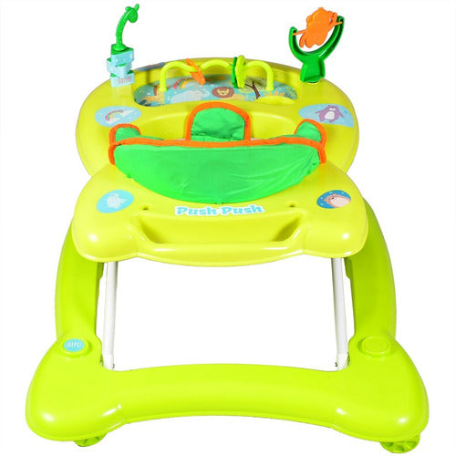 Reinforced 2-in-1 Baby Walker and Activity Center with Cup Holder by BIPO 2