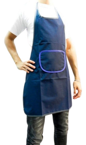 Barak Waterproof Kitchen Apron with Pocket 0