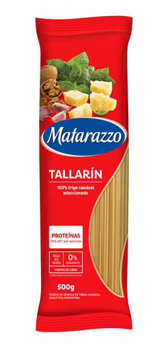 Pack X 18 Unid. Fideos  Tallarin 500 Gr Matarazzo 0