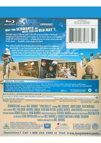 Blu-Ray Spaceballs / De Mel Brooks 1