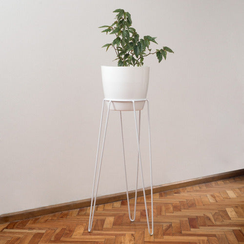 Nordic Iron Plant Stand 60 cm Tall + Pot N 22 4