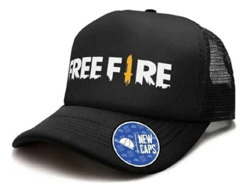 Newcaps Trucker Free Fire New Colors Caps 0