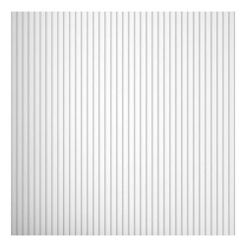 IMDO Revestimiento Wall Panel Alistonado Varillado Blanco 0