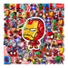 Stickers Autoadhesivo Spiderman X 50 3