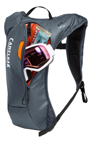 Paquete De Hidratación Camelbak Zoid 70oz, Gris/naranja 3